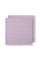 Pip Studio Stripes Lilac Theedoek - Set van 2 Stuks - 100% Katoen - 65 cm x 65 cm
