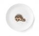 Wrendale Designs Woodland Animal Ontbijtbord - Egeltjes - Porselein - Ø 21 cm
