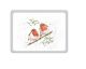 Wrendale Designs Xmas Placemat - Roodborstjes - 30,5 cm x 23 cm